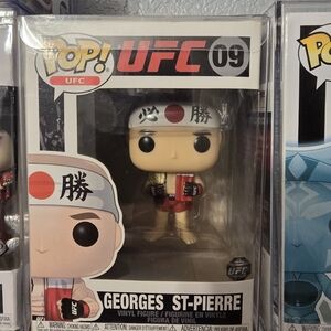 Rare Vaulted Funko Pop George St Pierre 09 - Grade 8.5 or Higher